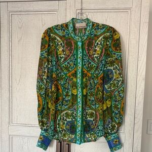 Alemais Colorful Print Blouse